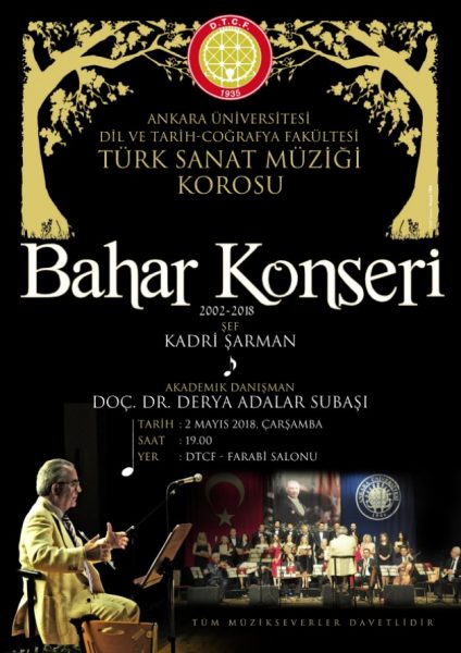 T Rk Sanat M Zi I Korosu Bahar Konseri Ankara Niversitesi