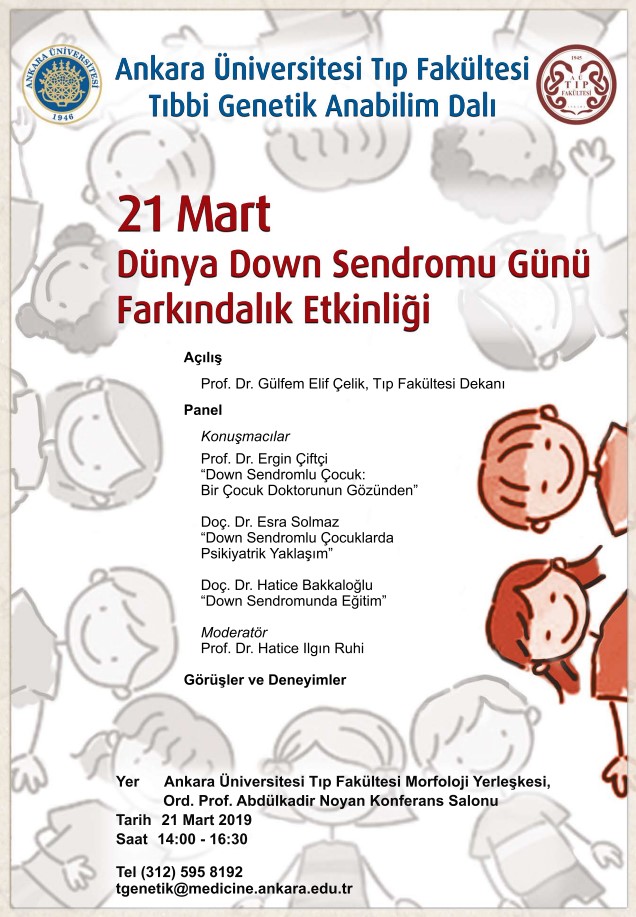 Dünya Down Sendromu Günü Farkındalık Etkinliği Ankara Üniversitesi